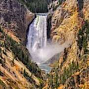 Yellowstone Lower Falls Art Print
