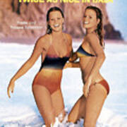 Yvette And Yvonne Sylander Swimsuit 1976 Sports Illustrated Cover Art Print