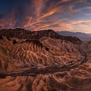 Zabriskie Point Art Print