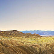 Zabriskie Point, Death Valley National Art Print