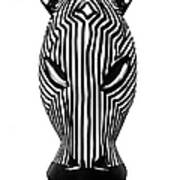 Zebra Art Print