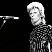Ziggy Stardust Era Bowie In La Art Print