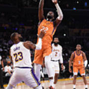 2021 Nba Playoffs - Phoenix Suns V Los Angeles Lakers Art Print