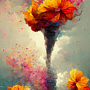 Blossom Storm #1 Art Print