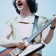 Buck Dharma Of Blue Oyster Cult At Day On The Green In Oakland Ca - July 4th 1981 #2 Art Print