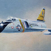 Convair F-106a #1 Art Print