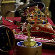 Czech Crown Jewels Moved Ahead Of Exhibition Art Print