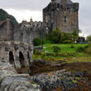 Eilean Donan Castle In The Loch Alsh At The Highlands Of Scotlan Art Print