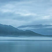 Foggy Morning In Juneau #1 Art Print