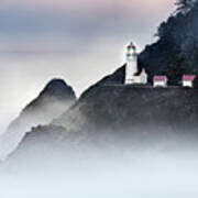 Heceta Head Lighthouse Oregon #1 Art Print