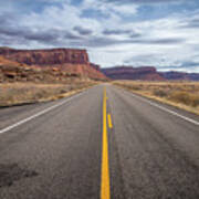 Iconic Utah Buttes And Mesas #1 Art Print