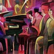 Jazz Club Art Print