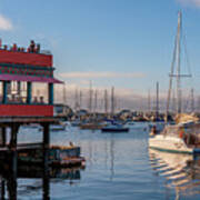 Monterey Marina #1 Art Print