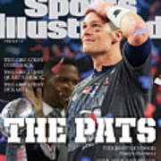 New England Patriots, Super Bowl Li Commemorative Issue Cover Art Print