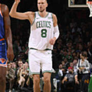 New York Knicks V Boston Celtics #1 Art Print