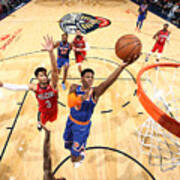 New York Knicks V New Orleans Pelicans Art Print