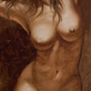 Nude Study #1 Art Print