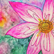 Pink Flower #1 Art Print