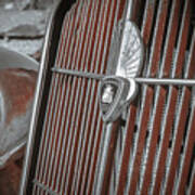 Plymouth Grille Patina Art Print
