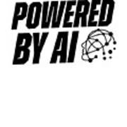 Powered By Ai Artificial Intelligence #1 Art Print