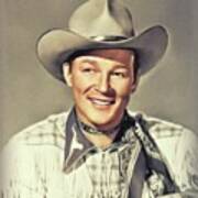 Roy Rogers, Hollywood Legend Painting by Esoterica Art Agency - Fine ...