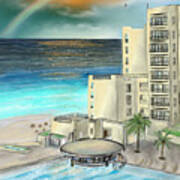 Royal Sands Cancun #1 Art Print