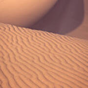 Sand Dune With Movement Art Print