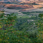 Scenic Tuscany Landscape At Sunset,  Italy #1 Art Print