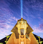 Sphinx At Luxor Hotel In Las Vegas #1 Art Print