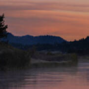 Sunrise On The South Platte River #1 Art Print