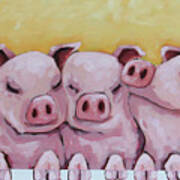 Three Little Pigs #1 Art Print