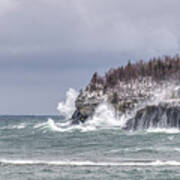 Winter On Lake Superior #1 Art Print