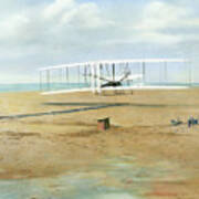 Wright Brothers, 1903 Art Print
