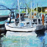 Yaquina Bay, Newport #1 Art Print