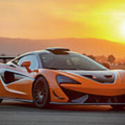 #mclaren #620r #print #10 Art Print