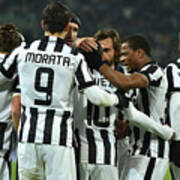 Juventus Fc V Hellas Verona Fc - Serie A #17 Art Print