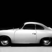 1952 Porsche 356 B/w Art Print