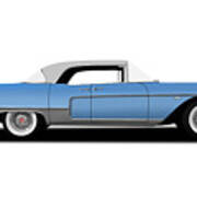 1957 Cadillac  -  57caddywhi230756 Art Print