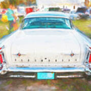 1958 Oldsmobile 98 Coupe X125 Art Print