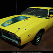 1971 Dodge Charger Superbee 1 Art Print