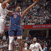 2023 Nba Playoffs Game Five - New York Knicks V Cleveland Cavaliers Art Print