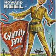 ''calamity Jane'' - 1953 Art Print
