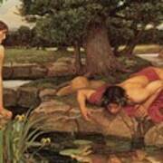 Echo And Narcissus #2 Art Print