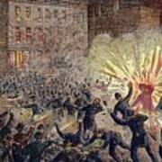 Haymarket Riot, 1886 #2 Art Print