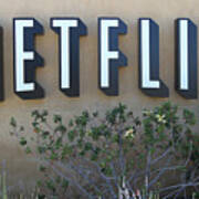 Netflix To Report Quarterly Earnings This Week Art Print
