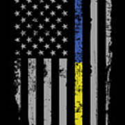 Thin Red Blue Line American First Responder Flag 100 Usa Made