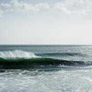 Waves Crashing At Porthleven Beach #2 Art Print