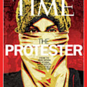 2011 Person Of The Year - The Protester Art Print