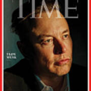 2021 Person Of The Year - Elon Musk Art Print