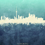 Toronto Canada Skyline #27 Art Print